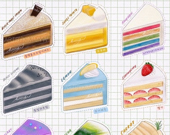 Procreate Cake Brushes • Dessert Drawing • Food Illustration • Original files • Commercial use