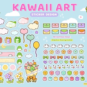 Procreate Sticker Design Set