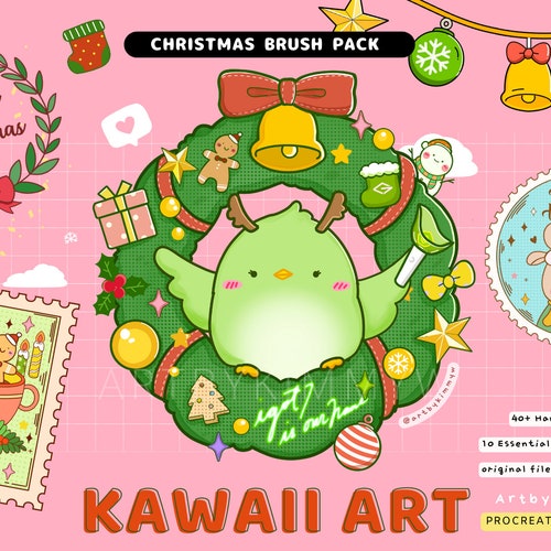 Procreate Kawaii Magical Drinks Brush Pack Etsy