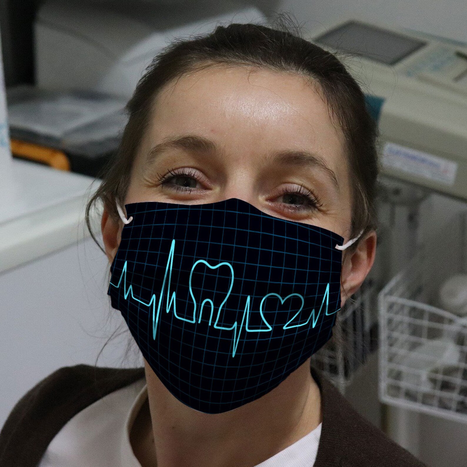 Dentist face mask 5 Cute Face Mask Adult Face Mask Jobs Mask Etsy