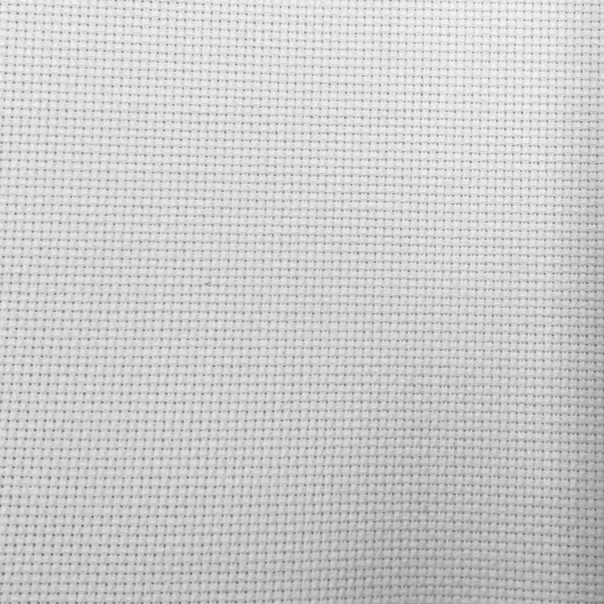 YOTINO 59 by 39 inch 18 Count White Cross Stitch Cloth Fabric Aida Cloth for Cross Stitch Projects