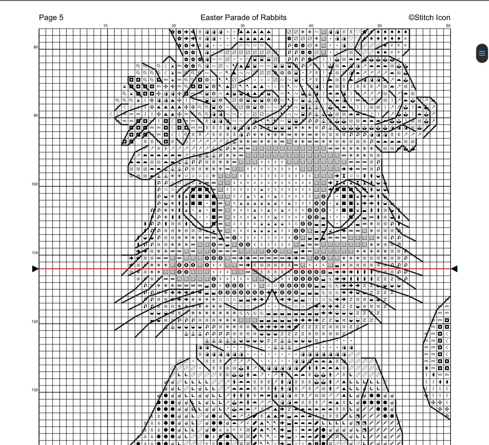 Easter Parade of Rabbits: Festive Spring Cross Stitch Pattern, Easter ...