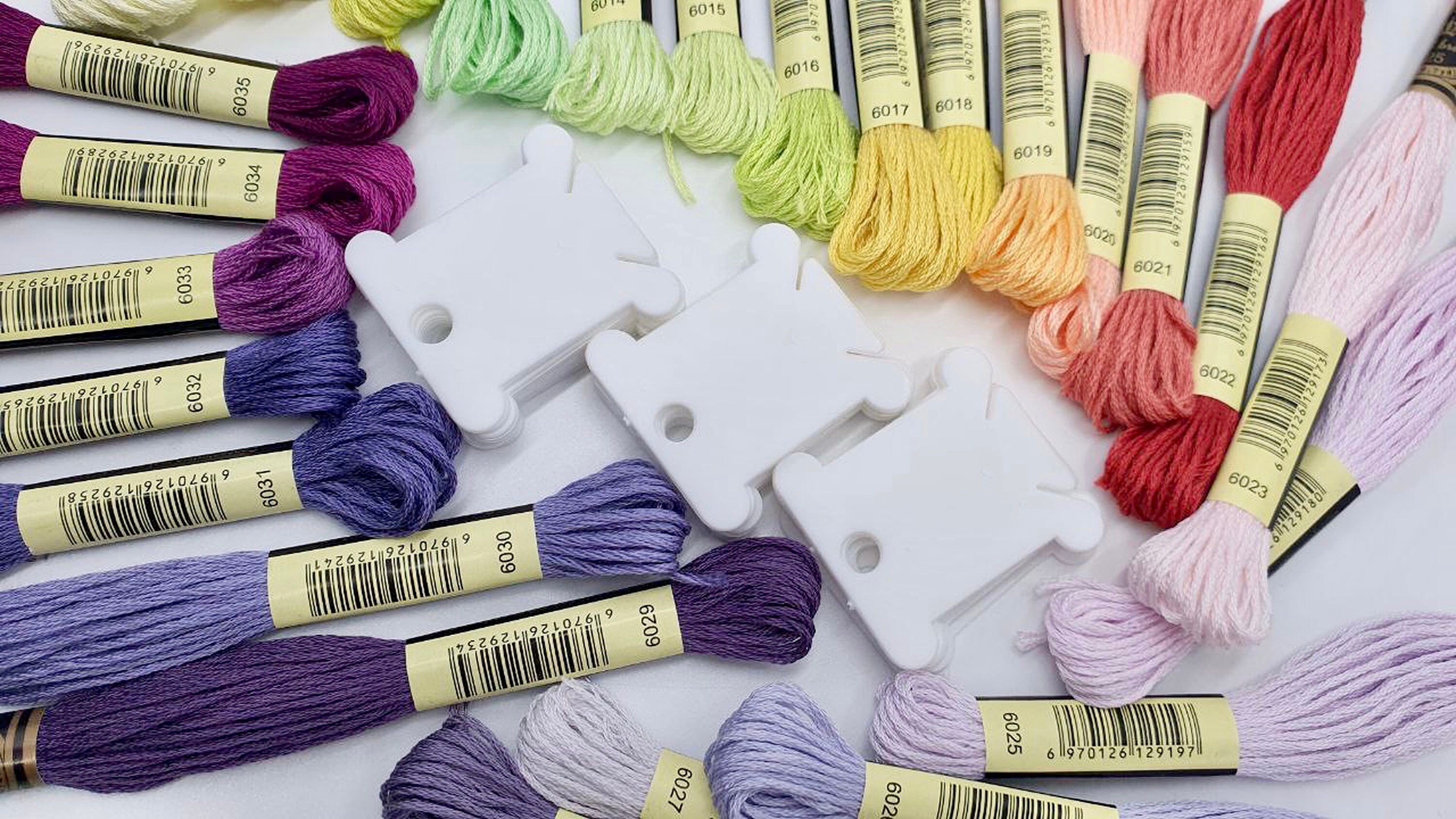 35-color Embroidery Floss Pack • Egyptian Cotton Threads With 35 ...