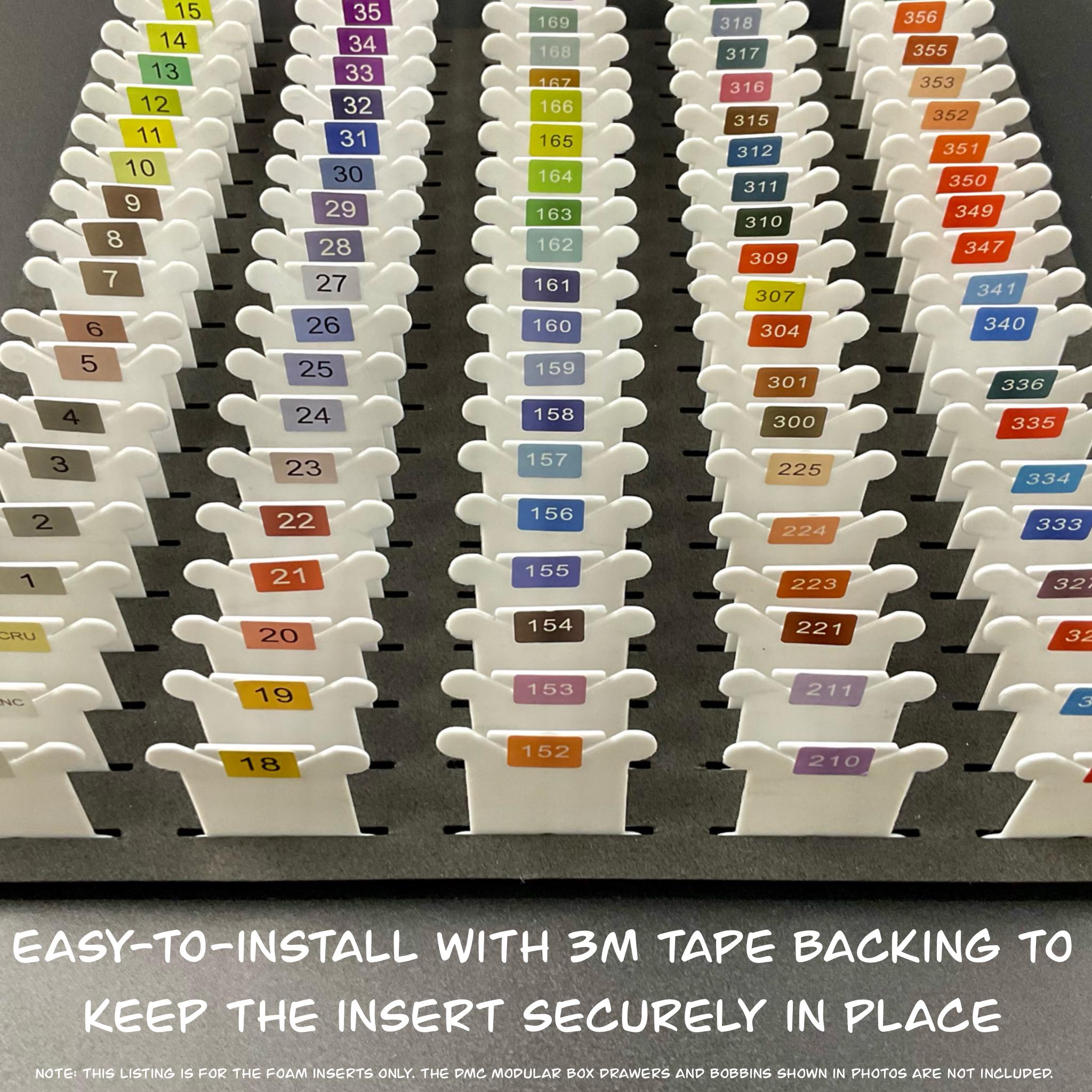 Foam Inserts for DMC Modular Box Drawers–organize Acrylic or Plastic ...
