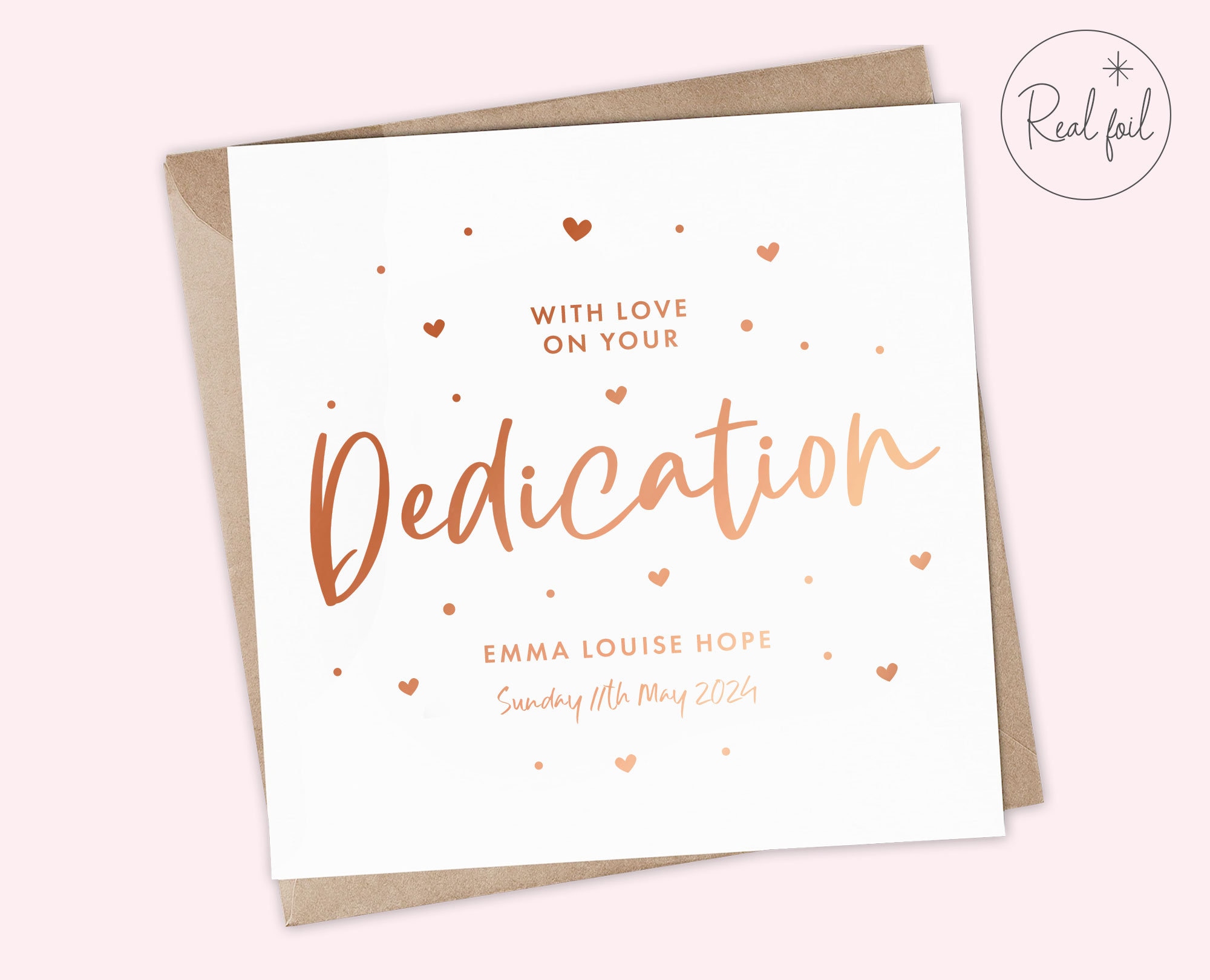 Personalised Dedication Card Baby Dedication Bible Verse Etsy UK