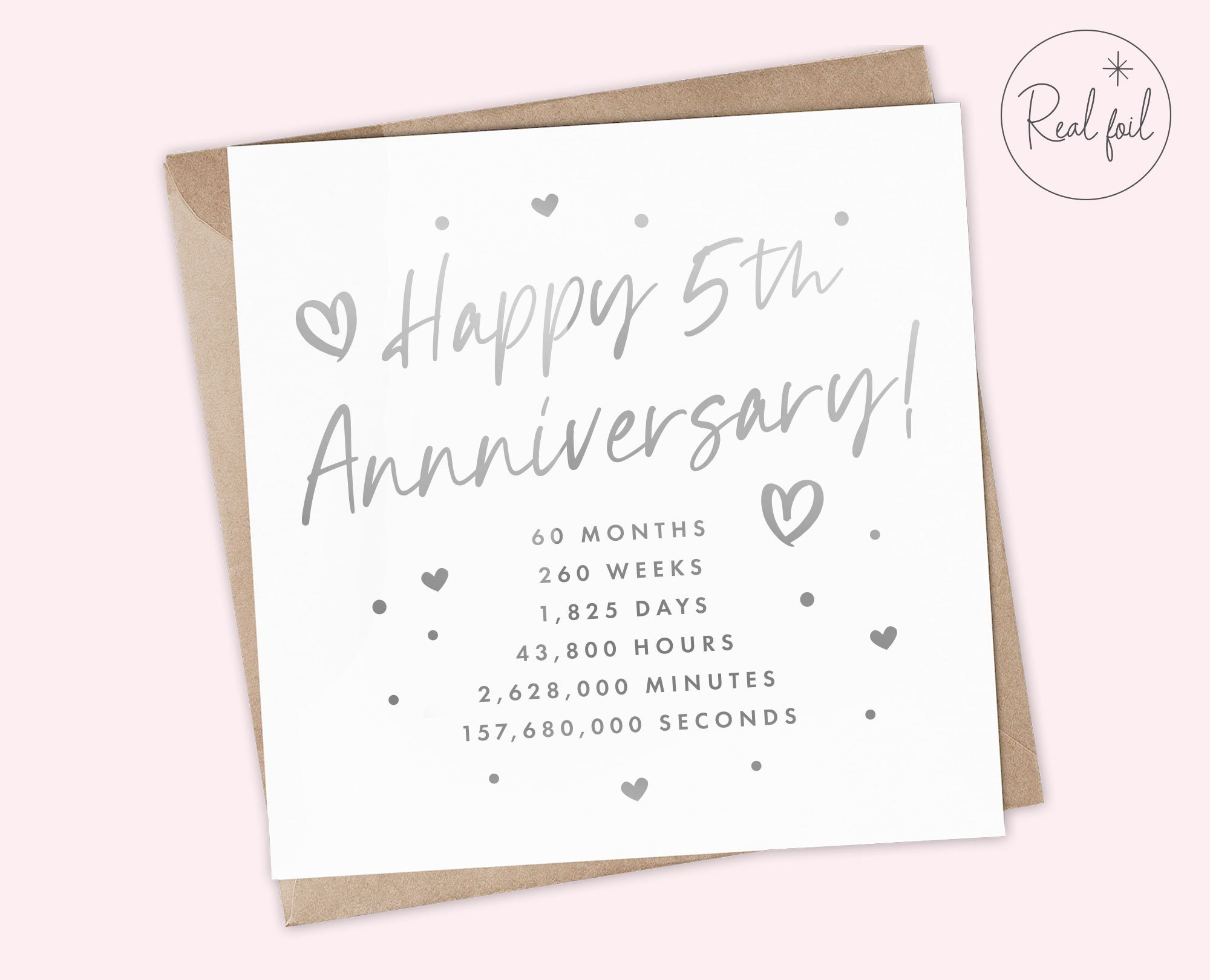 Personalised Happy Anniversary Card, Anniversary Card for Husband Wife ...