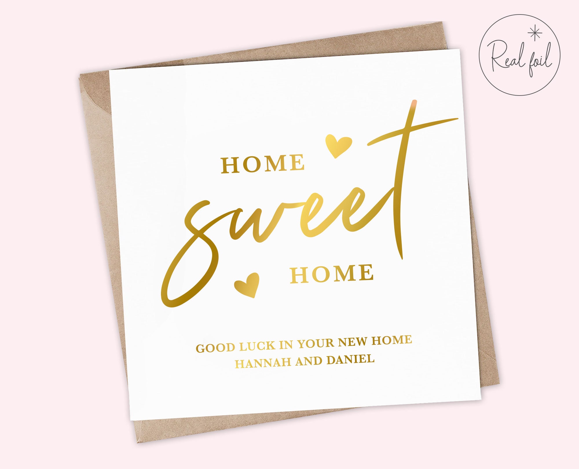 Lámina Rígida «felicitaciones Por Su Nuevo Hogar, La Mejor Tarjeta De