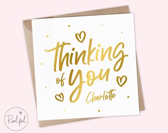 Personalised Sympathy Card - Thinking of You During This Difficult Time