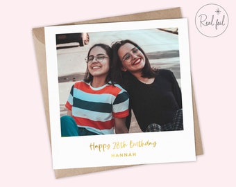 Personalised Photo Birthday Card, Friend Card, Boyfriend Card, Cute Birthday Picture Card, Special Friend Personalised Photo Card, Keepsake