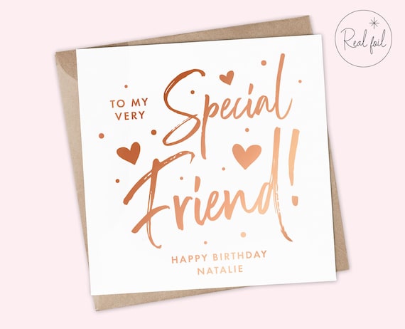 Carte d'anniversaire d'un ami spécial, ami joyeux anniversaire