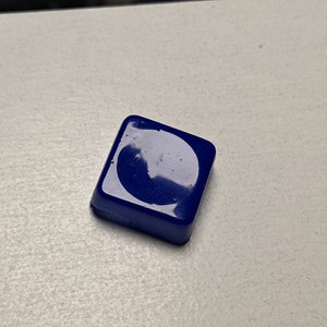 YInMn Blue low profile keycap