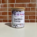 Bad Bitch Energy Jar-110 Positive Affirmations and Quotes to Empower Women, Daily Motivation,Inspire-Self-Care, Mental Health,Anxiety Relief