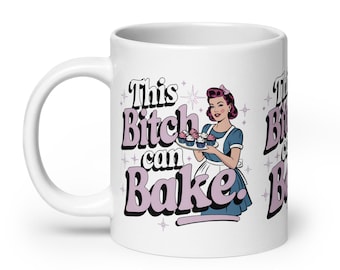Funny Baking Coffee Mug | Sassy Kitchen Gift for Women