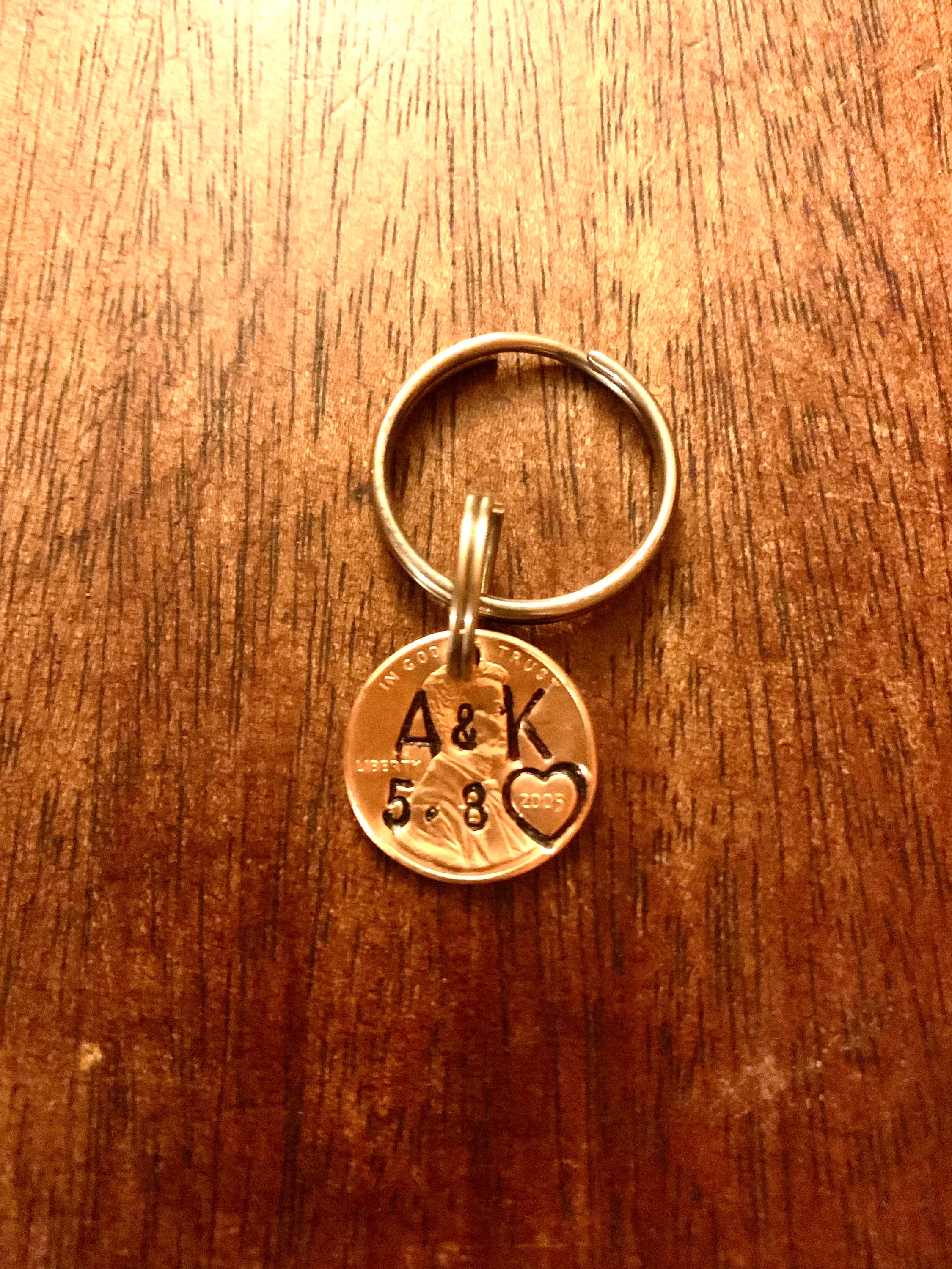 Copper Wedding Anniversary Card 7th Wedding Anniversary Gift Etsy