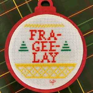 PATTERN ONLY:  Pop Culture Christmas Ornaments