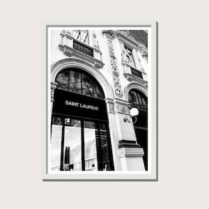 Luxus Poster NOIR Set, Designer Mailand Wandkunst, Minimalistische Hypebeast Mode Wandkunst, Download Wandkunst, Designer Wandkunst