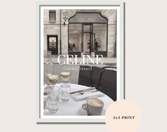 Luxury Fashion Designer Poster, Minimalistic Hypebeast Wall Art, Full-scale shop, Printable Luxury Decor [DOWNLOADABLE]