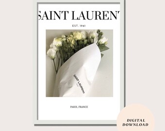 Luxury Designer Poster, Minimalistic Hypebeast Fashion Poster, Download Wall Art, Designer Wall Art