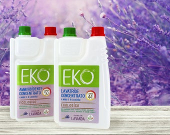 EKO KIT 2 MINI Detersivo e ammorbidente ecologico