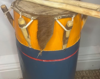 AGBADZA DRUM Medium (Benin Republic)