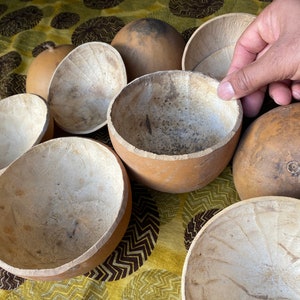 CALABASH DRINKING BOWLS(Nigeria)