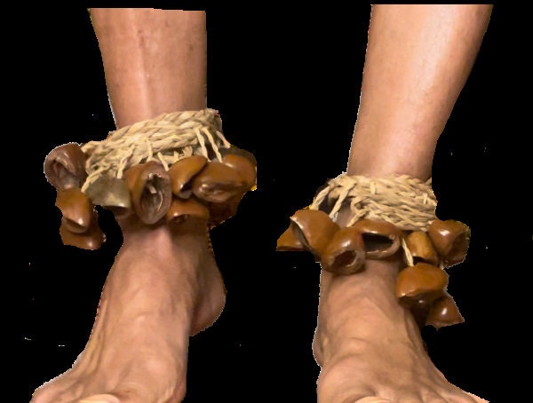 EKPIRI ankle rattle PAIR, Igbo NIGERIA