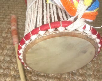TALKING DRUM NIGERIA red (Adamo) Yoruba