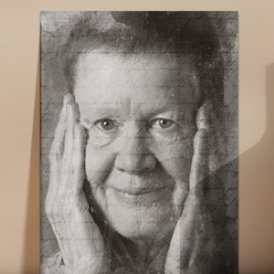 Pema Chodron Portrait Art Print - Buddhist Spiritual Wall Art for Mindful Décor - Mindful Woman Fine Art Poster