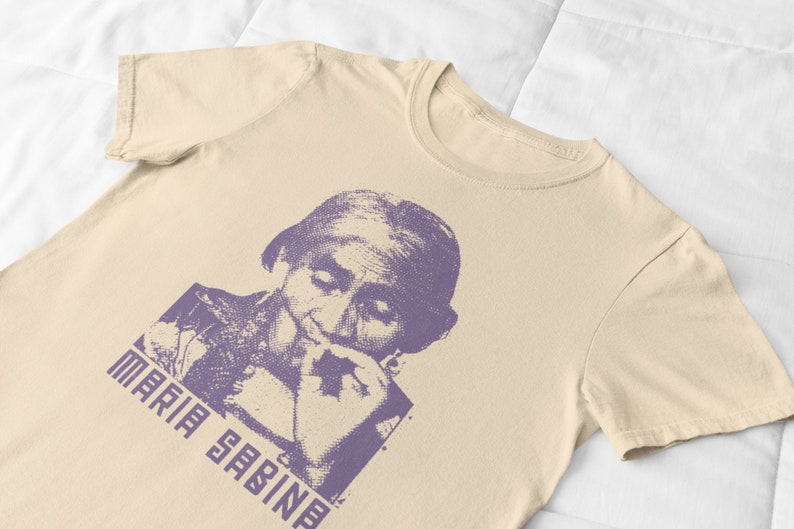 Maria Sabina Vintage Graphic Tee, Mushroom Shaman Shirt - Etsy
