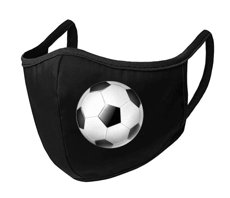 Soccer Face Mask Sport Face Mask With Free PM2.5 Filter Etsy