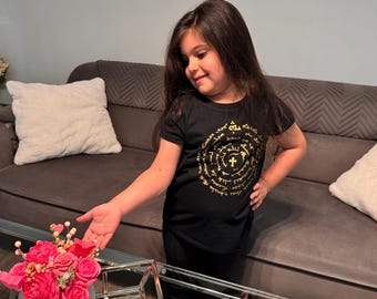 Kids Lord's Prayer T-Shirt in Assyrian | Aramaic Christian Tee