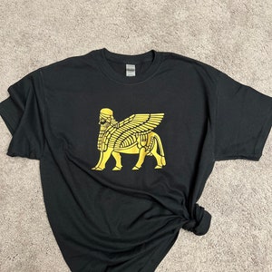 Lamassu Tshirt assyrian symbol