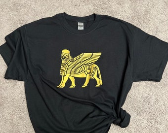 Tshirt Lamassu symbole assyrien