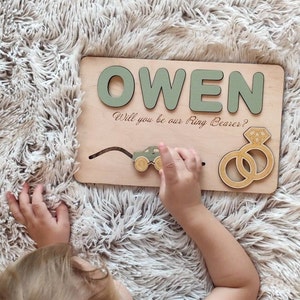 Ring Bearer gift Proposal puzzle, Will you be our Ring Bearer