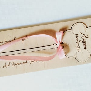 Will You Be Our Flower Girl? Unicorn Puzzle – 12 Piece Gift For Bridesmaids & Flower Girls