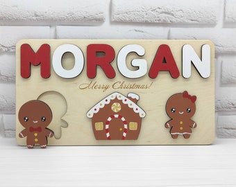 Baby name puzzle Christmas gifts for kids