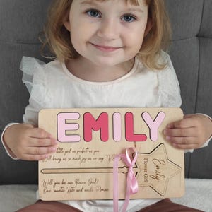 Casse-tête de proposition de demoiselle d&#39;honneur avec baguette magique, cadeau personnalisé, idée de fille d&#39;honneur, cadeau de nom de fille d&#39;honneur, cadeau personnalisé pour fille d&#39;honneur