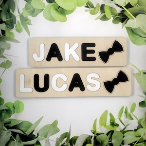 Flower boy dude gift Proposal puzzle Will you be our Flower Boy Personalized Ring Bearer gift