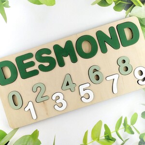 Ring bearer proposal gift, Will you be my our ring security, Personalized name puzzle