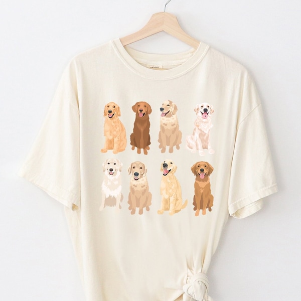 Golden Retriever Shirt, Golden Mama Shirt, Dog Mom Gift, Dog Lover Gift, Golden Mom, Dog Owner Gift, Dog Shirt, Golden Retriever Gifts