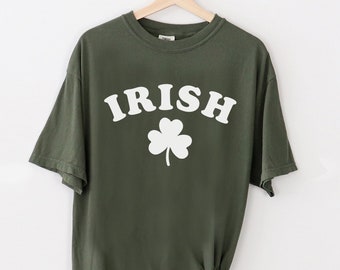 St Patricks Day Shirt, Comfort Colors Irish Shirt, Shamrock Shirt, Lucky Shirt, Womens St Patricks Day, St Pattys Day, Saint Patricks Day