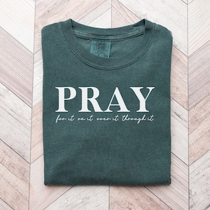 Pray Shirt, Women Of The Bible Shirt, Womens Christian Shirts, Prayer Shirt, Religious Shirt, Christianity Gift, Worship TShirt, Church Tees