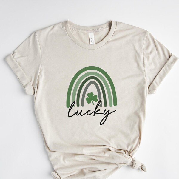 St Patricks Day Shirt for Women, Shamrock Shirt, Lucky Shirt, St Patricks Day T-Shirt, Irish Shirt, St Patricks Day Tee, Clover Shirt