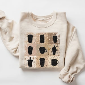 Coffee Sweatshirt, Coffee Sweater, Coffee Lover Gift, Fall Sweatshirt for Women, Coffee Weather, Crewneck Sweatshirt, Barista Shirt