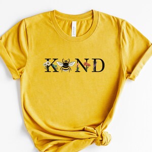 Bee Kind Shirt, Be Kind Shirt, Bumble Bee Shirt, Positive Shirt, Kindness Shirt, Inspirational Shirts, Graphic Tee for Women, Beekeeper Gift