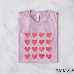 Valentines Day Heart Shirt, Valentines Day Shirts for Women, Valentines Day Gift, Cute Heart Shirt, Love Shirt, Valentines T-Shirt