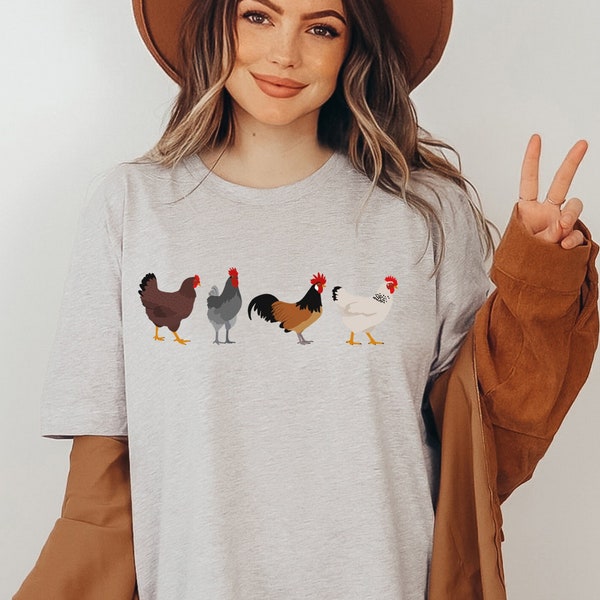 Chicken Tshirt - Etsy