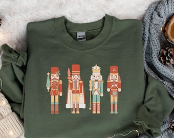 Nutcracker Christmas Sweatshirt, Christmas Nutcracker Shirt, Cute Holiday Gift, Women Christmas Sweater, Christmas Nutcracker Ballet Gift