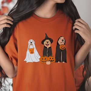 Halloween Dog Shirt, Halloween T-Shirt, Fall Shirt, Halloween Shirt, Ghost Dog, Dog Mom Shirt, Dog Lover Gift, Funny Halloween,Spooky Season