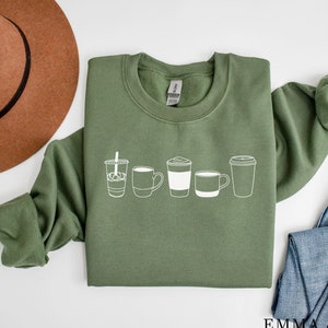 Coffee Sweatshirt, Coffee Sweater, But First Coffee, Gift for Coffee Lover, Coffee Please Shirt, Crewneck Sweatshirt for Women, Coffee Shirt